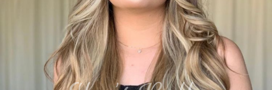 Aplique Loiro Mesclado – 100% Cabelo Humano – Fio Invisível de Silicone