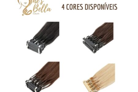 Aplique de Cabelo – Extensão Mega Hair – 4 cores – 100%HUMANO – Máquina 6D -2