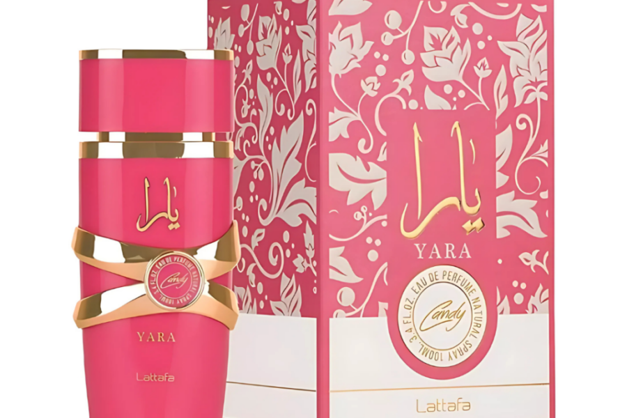 Perfumes Lattafa YARA by Lattafa Eau de Parfum Colônia na Caixa 3,4 oz 100 ml (Original)