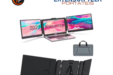 Extensor de Tela para Portáteis Laptop – Kwumsy S2 Monitor triplo portátil 14″ 1080P FHD IPS Extensor de Tela para Portáteis Laptop – Kwumsy S2 Monitor triplo portátil 14″ 1080P FHD IPS